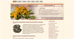 Desktop Screenshot of gribnoybiz.ru